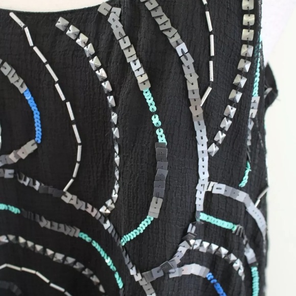 Free People Sequin Strappy Tank - Picture 4 of 6